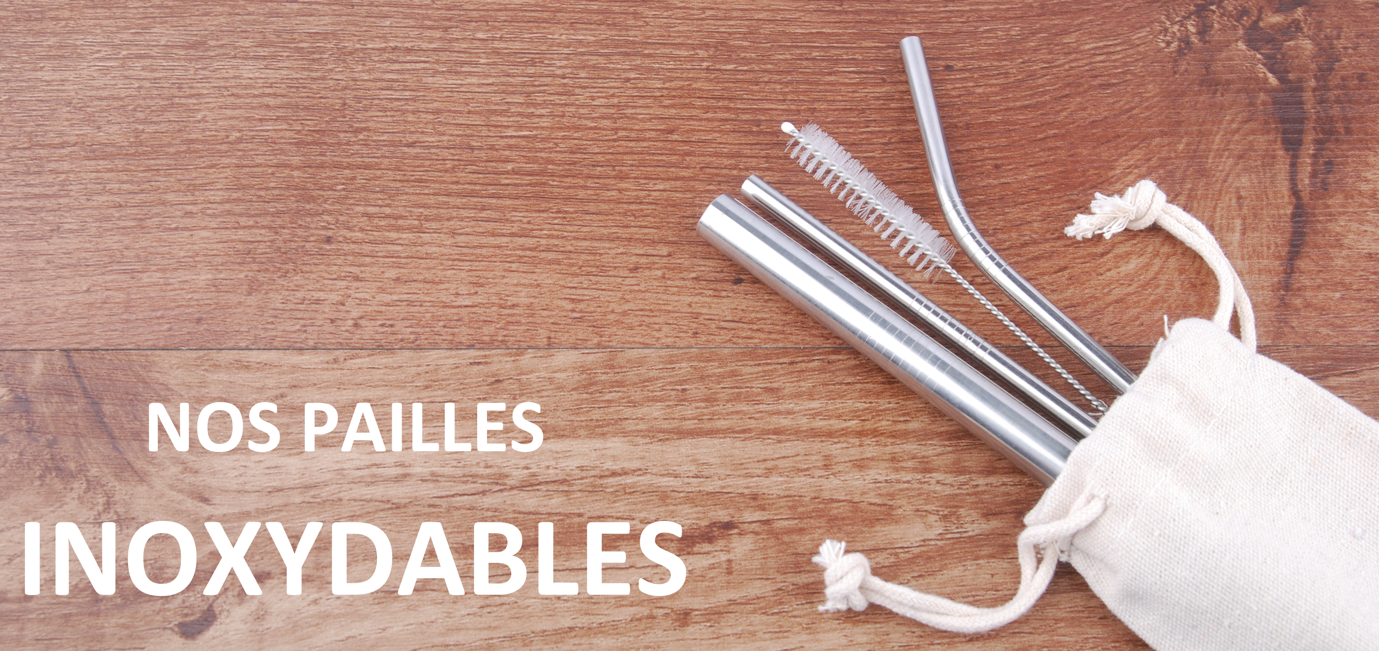 Pailles inoxydables